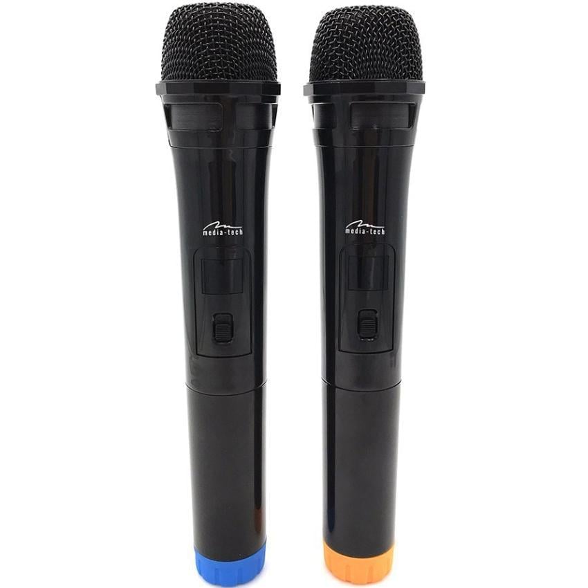 Набор беспроводных микрофонов Media-Tech ACCENT PRO Bluetooth Black (MT395) Набор беспроводных микрофонов Media-Tech ACCENT PRO Bluetooth Black (MT395)