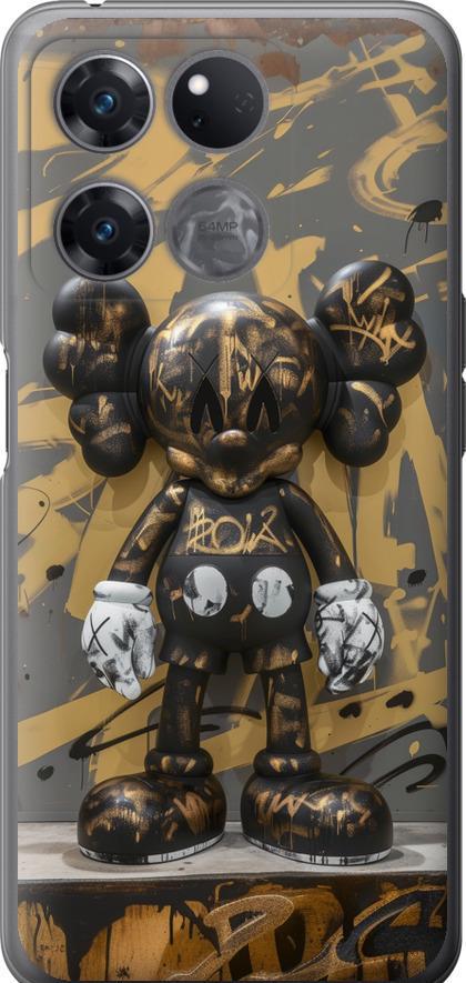 Чехол на OnePlus Ace Racing Bronze kaws (6097u-2955-42517)