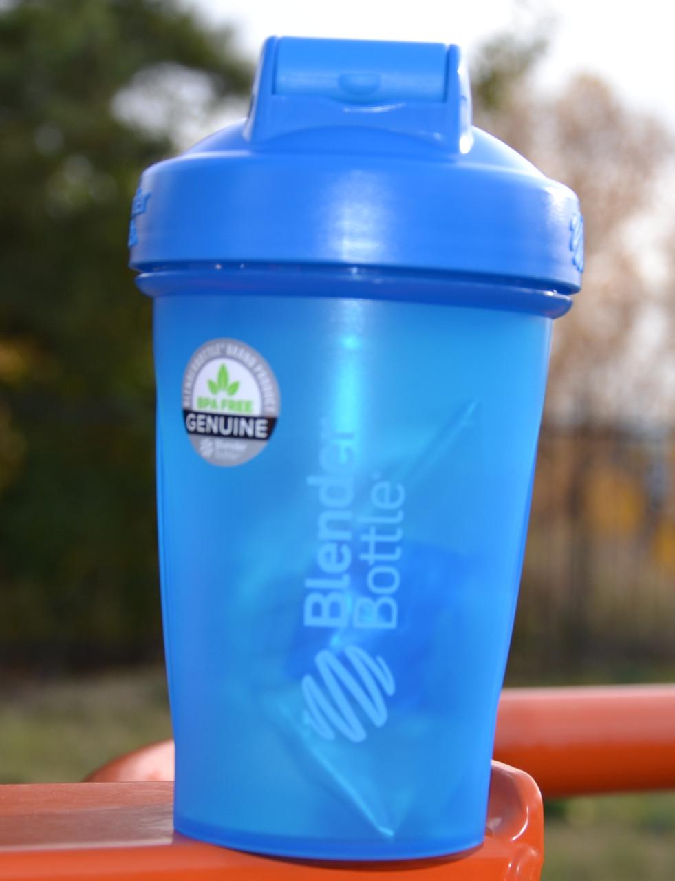 Шейкер BlenderBottle Classic 20oz 590 мл Cyan - фото 4