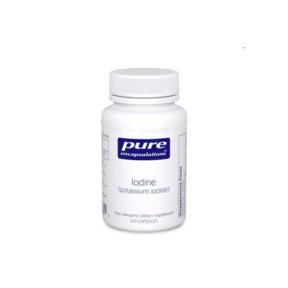 Микроэлемент Йод Pure Encapsulations Iodine potassium iodide 200 мг 120 Caps (PE-00382)