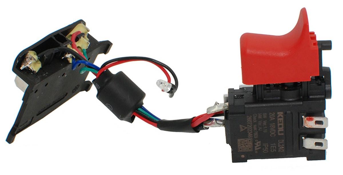Кнопка VJ Parts для шуруповерта B GSB 180-LI код 2607202346