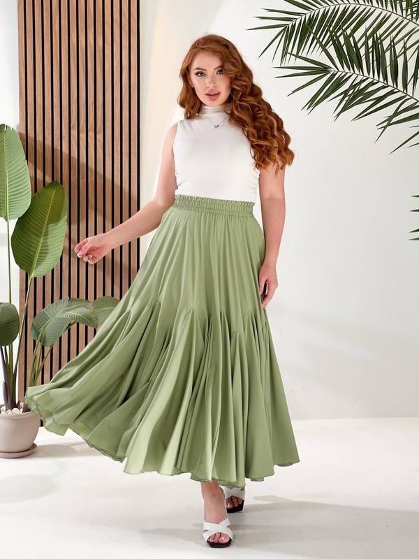 Юбка макси длинная на резинке Object M-L (23031010)