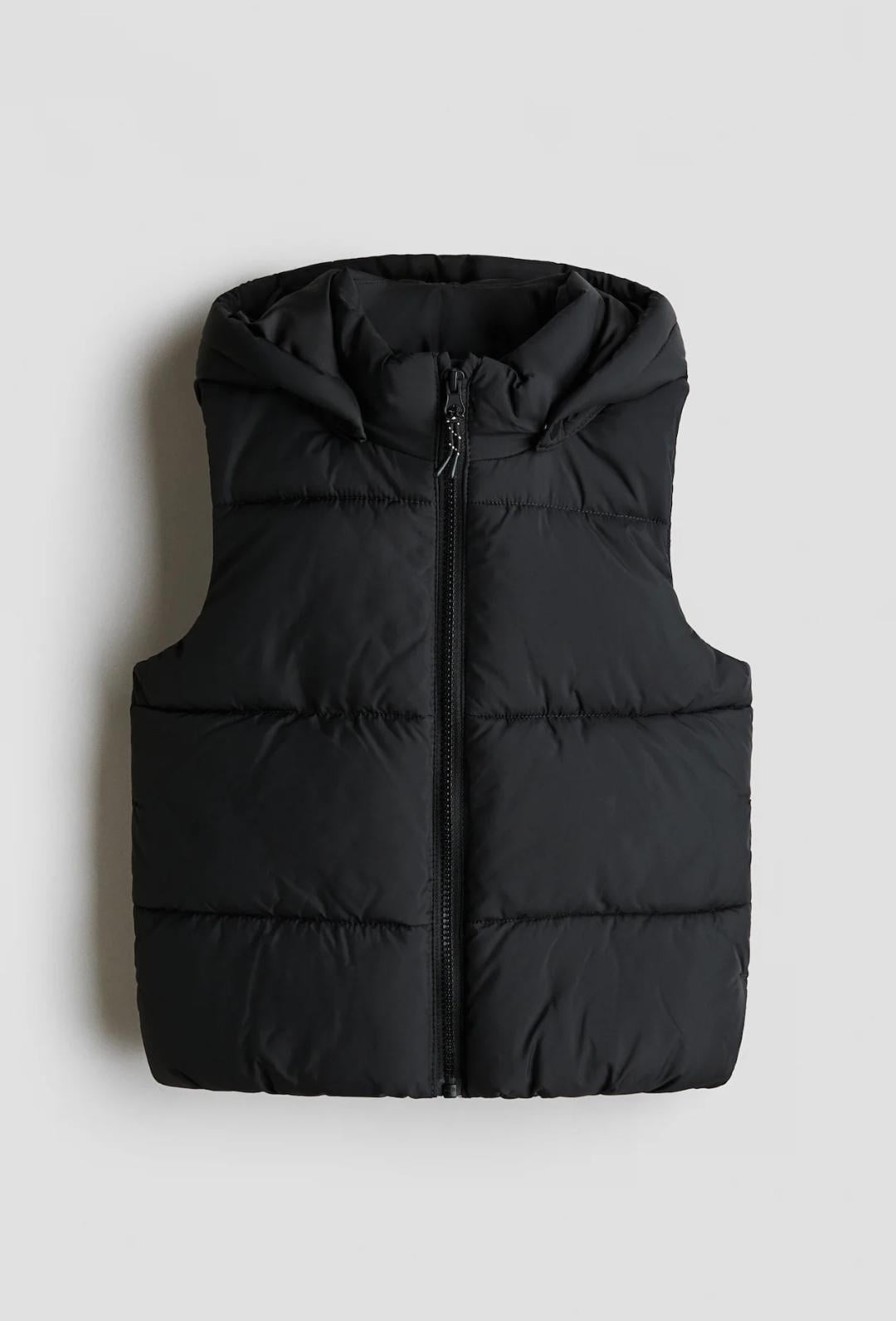 Жилет дитячий стьобаний дутий для хлопчика H&M 92 см Чорний (26031003A)