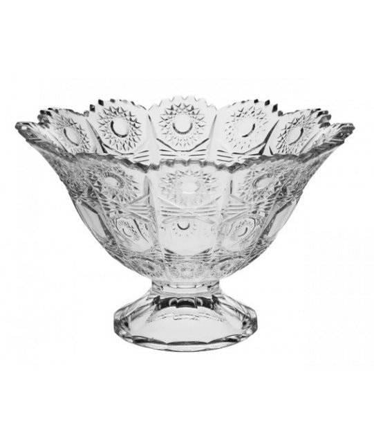 Цукерниця на ніжці Bohemia Clasic кришталева 135 мм (67023-57030-135)
