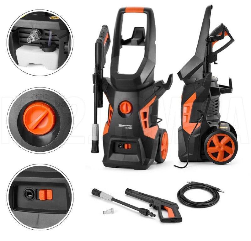 Мойка высокого давления Енергомаш МВ-9232 1900 Вт - фото 2 Мойка высокого давления Енергомаш МВ-9232 1900 Вт - фото 2