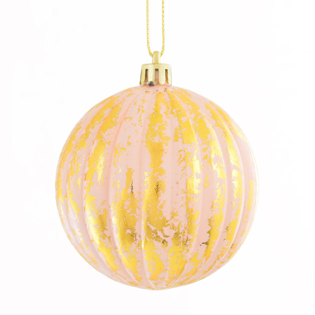 Новогодняя игрушка на елку Лесной орех 8 см Персиковый (TY-5-R-381)