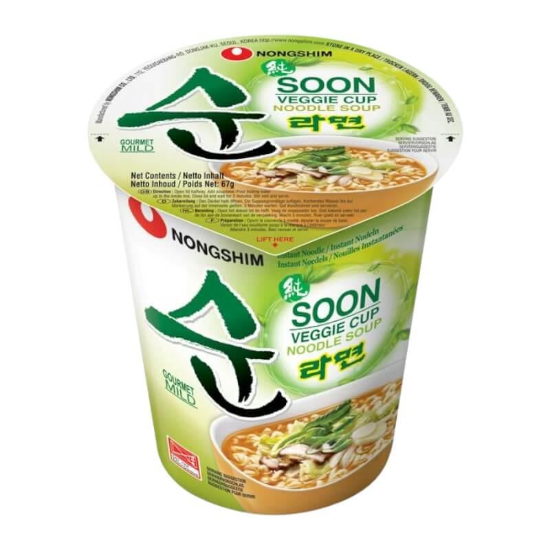 Суп рамен Nongshim Soon Veggie Cup Noodle 67 г