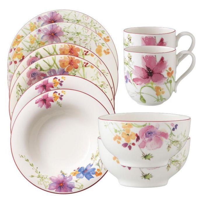 Набор столовой посуды Villeroy & Boch Mariefleur Basic 2/10 (1041008544) - фото 1