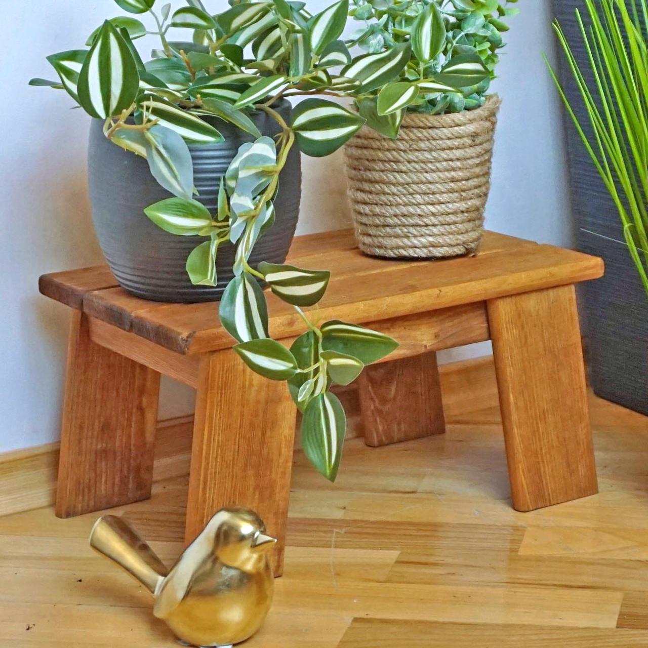 Табурет для ванной из дерева Жилено Охра (ТВН-001004)