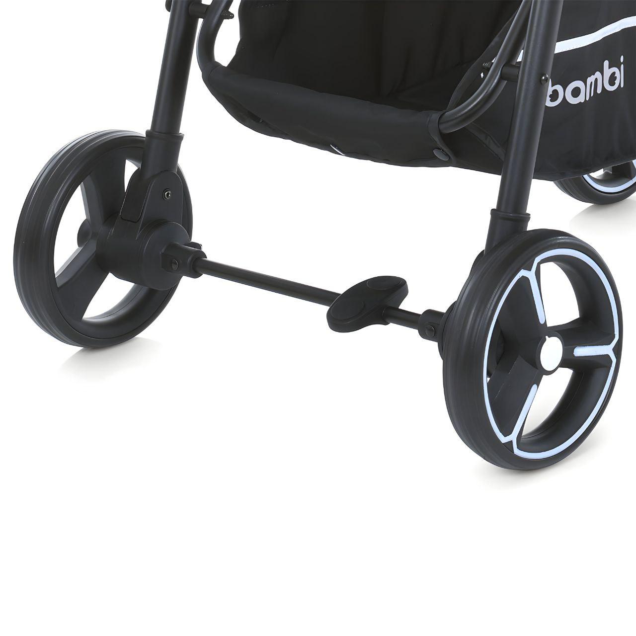 Коляска-книжка прогулянкова Bambi M 4249-2 максимальне навантаження до 25 кг Mauve Matt (24039602) - фото 8