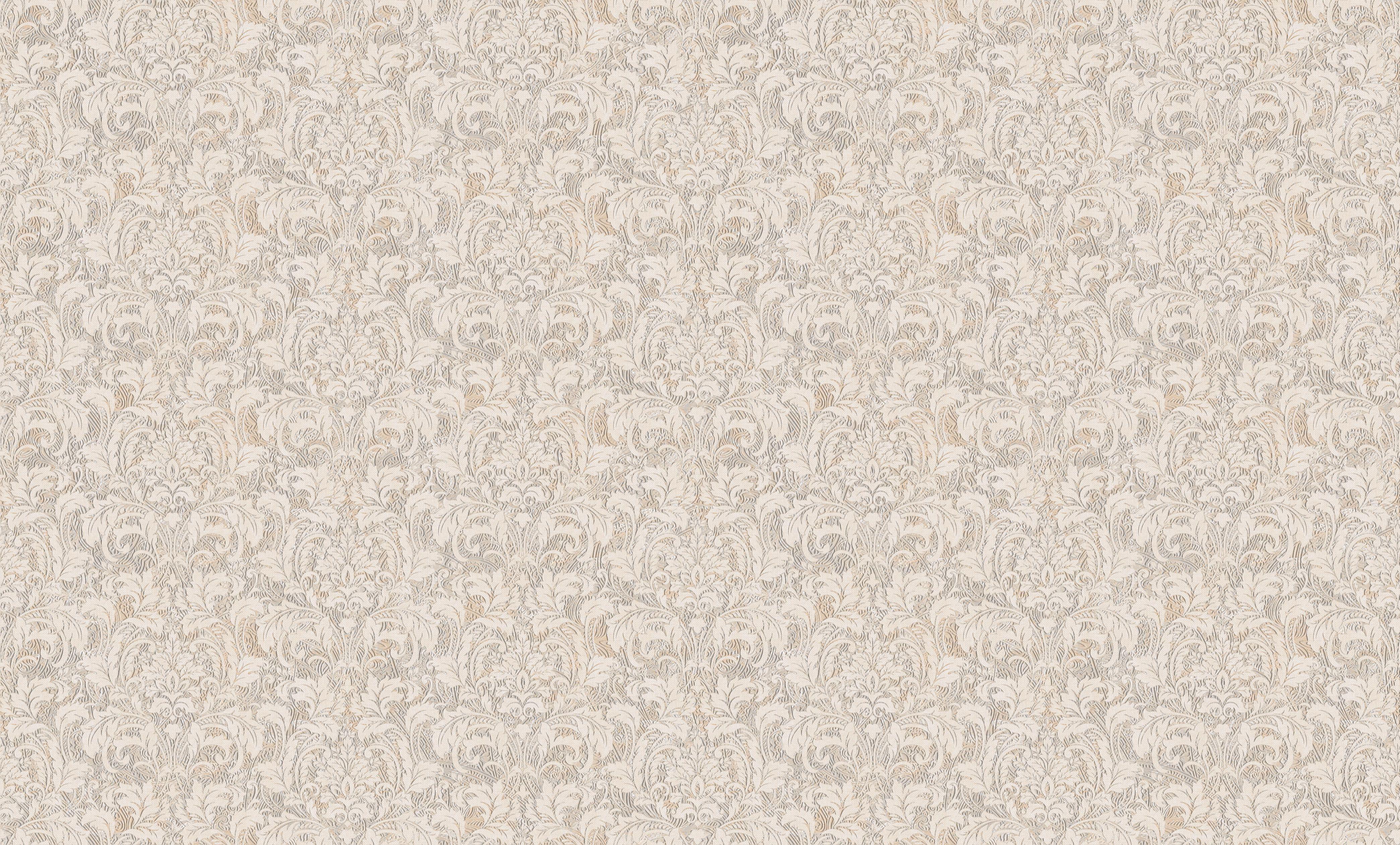 Обои виниловые на флизелиновой основе Samsara Yuanlong 881703 Серый/Бежевый