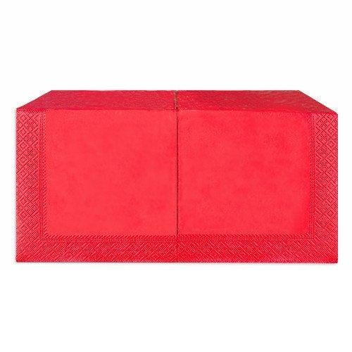 Серветки Alsupak двошарові 33х33 см 250 шт. Червоний (773903)