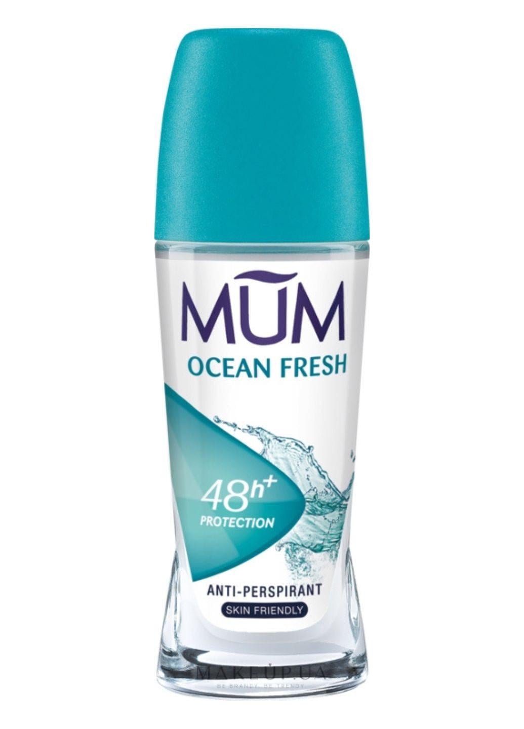 Антиперспірант кульковий Mum Ocean Fresh 75 мл (E-01570) Антиперспірант кульковий Mum Ocean Fresh 75 мл (E-01570)