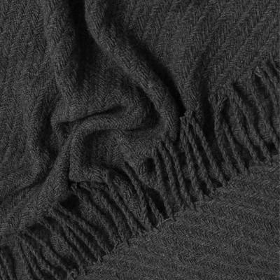 Плед симфония 140х190 см Темно-серый - фото 2 Плед симфония 140х190 см Темно-серый - фото 2