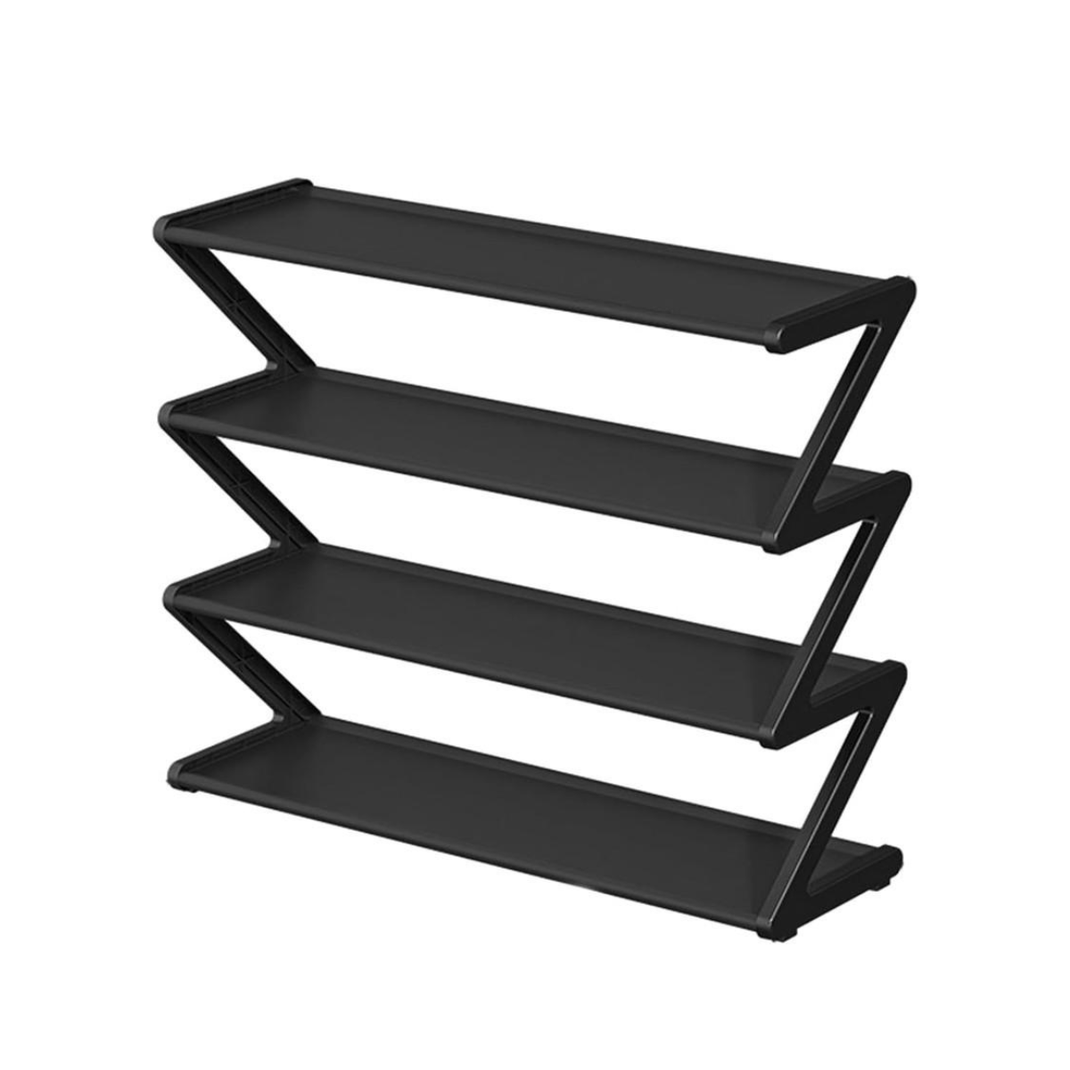 Стойка-органайзер для обуви Shape Shoe Rack на 4 полки Черный (TV11-16-Black)