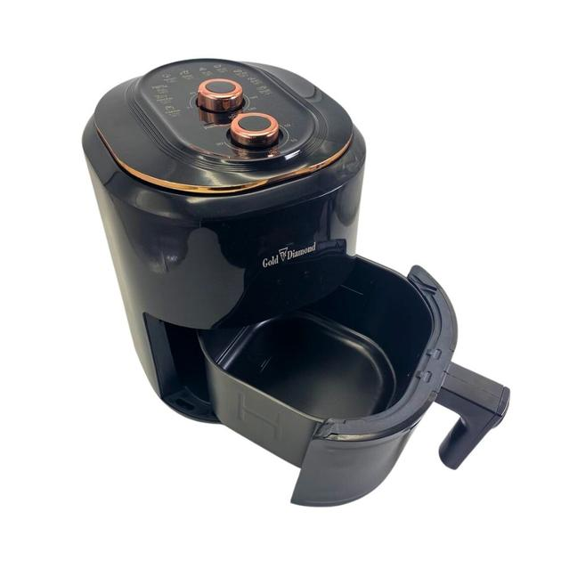 Фритюрница электрическая Gold Diamond TK 09906 с таймером 8 л Черный (t-k1)