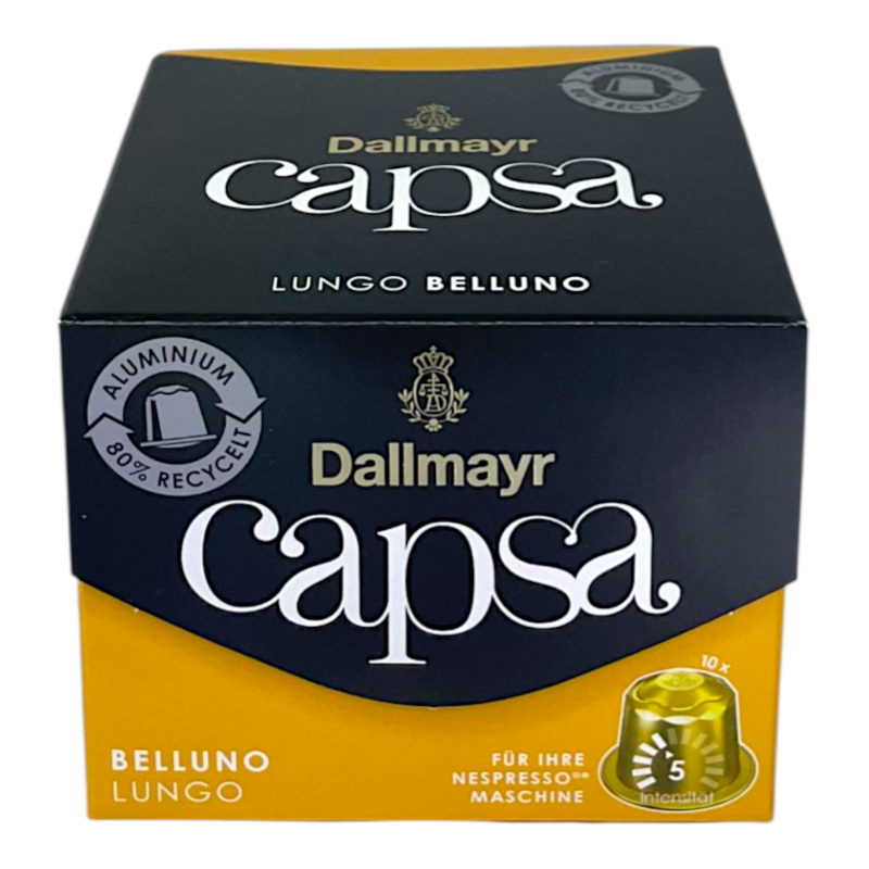 Кофе в капсулах Dallmayr Lungo Belluno 10 шт, 56 г