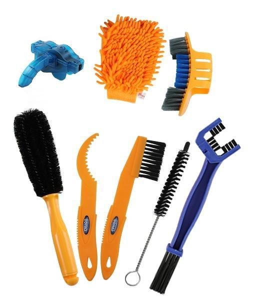 Набор для очистки и обработки велосипедов 8 пр.