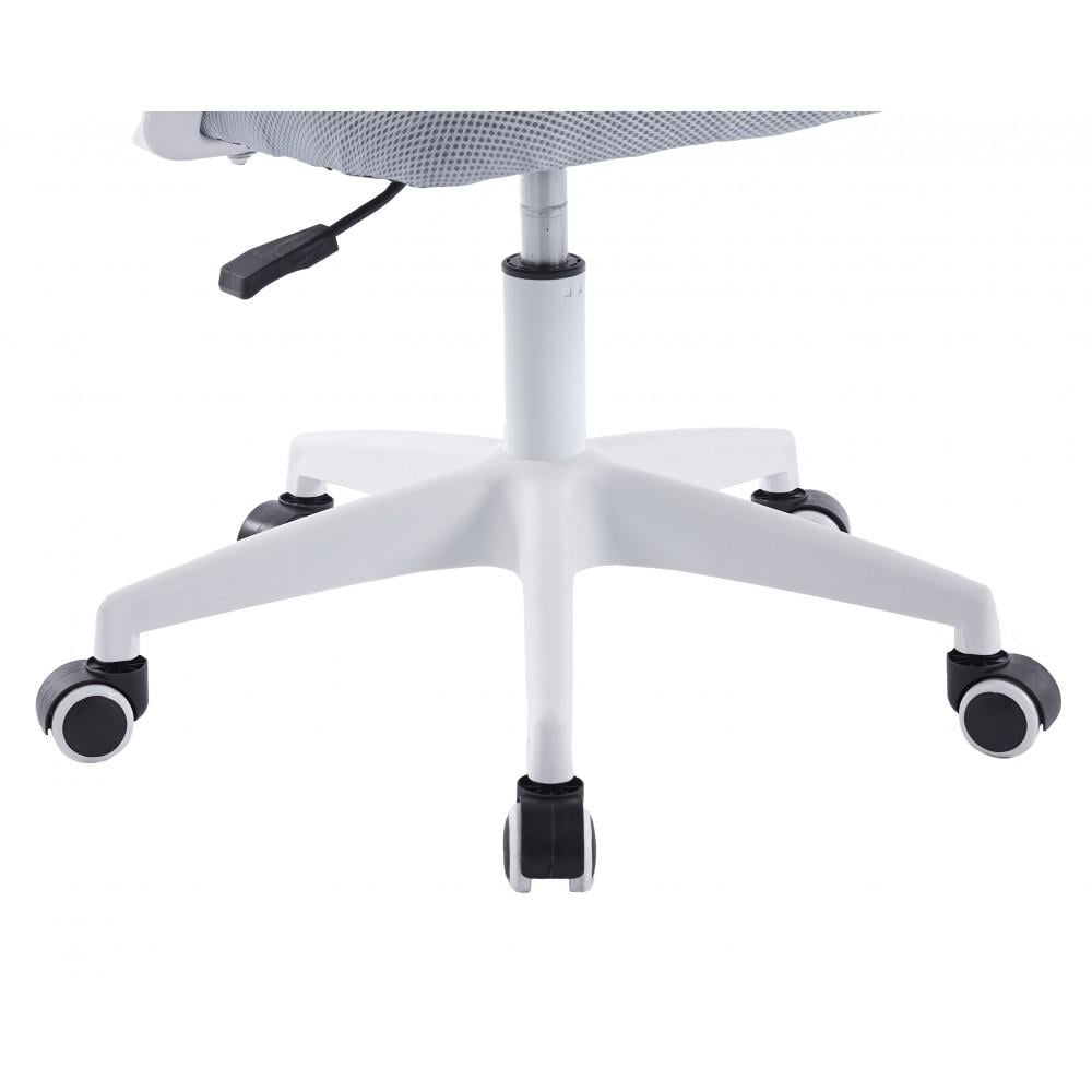 Кресло Bonro BN-619 Белый/Серый - фото 3