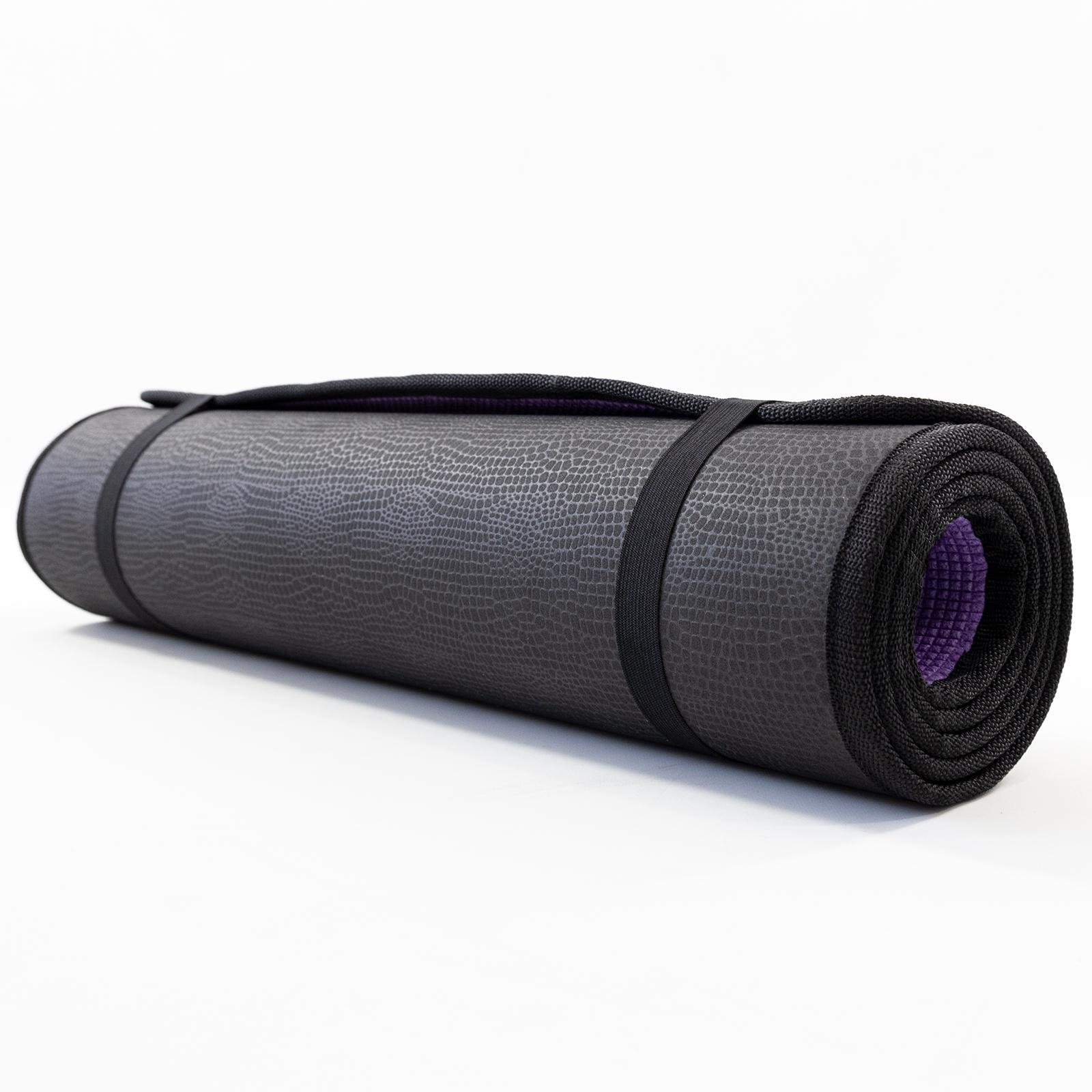 Коврик для йоги и фитнеса EVA Osport Yoga Pro/8 мм Черно-фиолетовый (OF-0275) - фото 6 Коврик для йоги и фитнеса EVA Osport Yoga Pro/8 мм Черно-фиолетовый (OF-0275) - фото 6