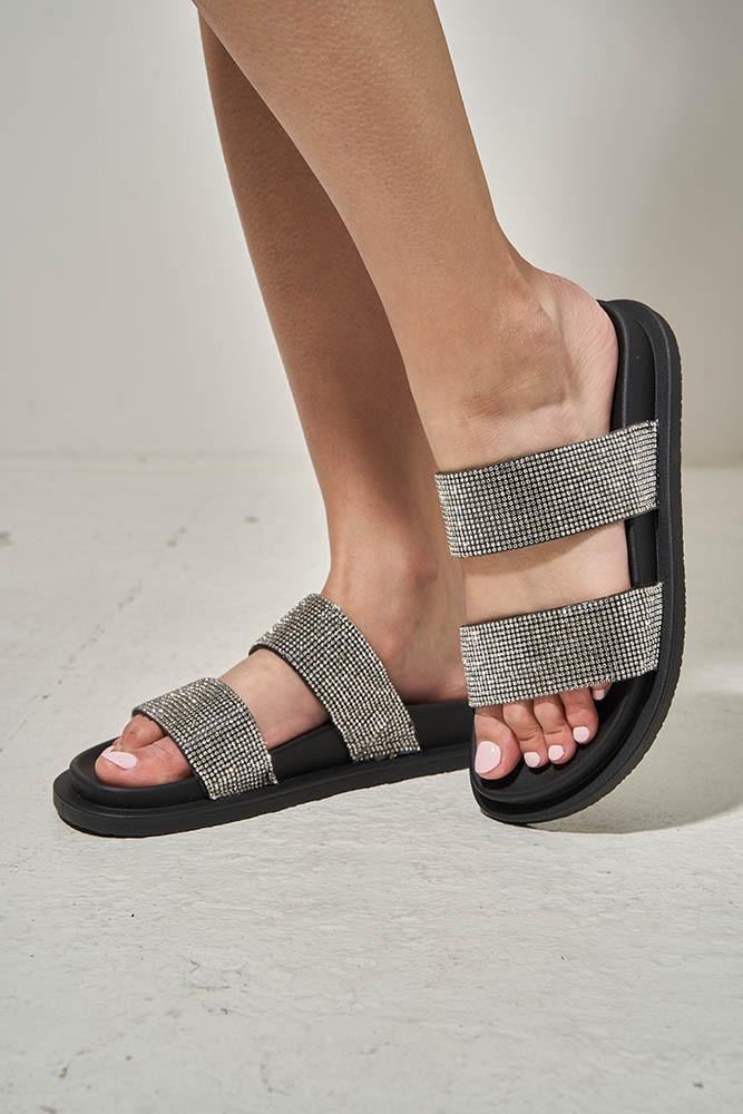 Шлепанцы женские Soprano р. 40 Черный (160508)