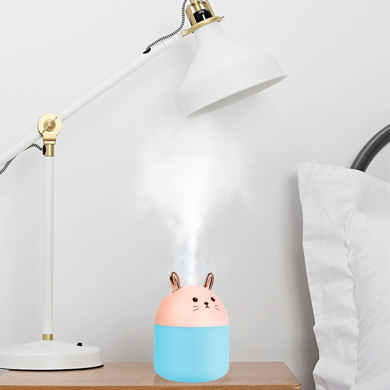 Увлажнитель воздуха 3в1 Humidifier LED Котик детский - фото 8