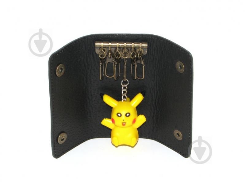 Ключница DNK Leather Голубой (DNK Keys-S col.B) - фото 5