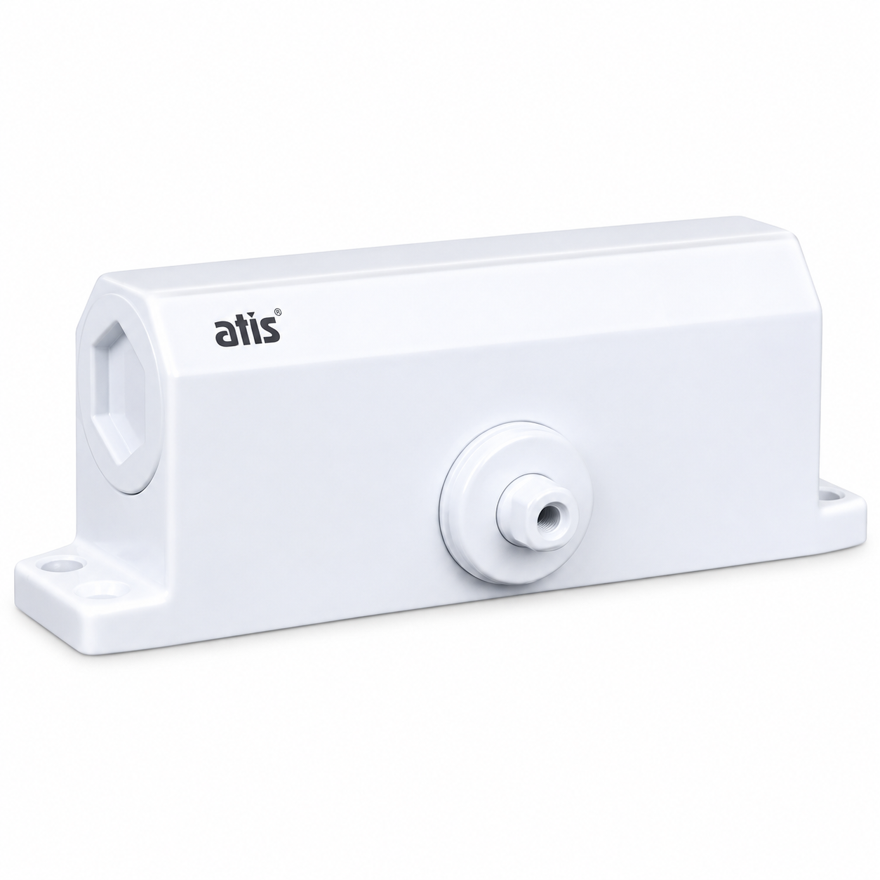 Дверной доводчик ATIS DC-603 DIN3 Hold-Open White (37916797)
