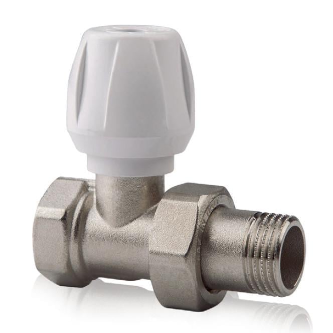 Вентиль радіаторний KOER KR.907 прямий 1/2x1/2 (KR2847) Вентиль радіаторний KOER KR.907 прямий 1/2x1/2 (KR2847)