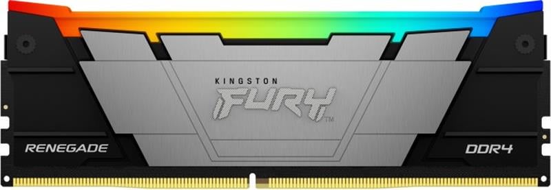 Оперативная память Kingston Fury Renegade RGB DDR4 8GB/3600 (KF436C16RB2A/8) - фото 2