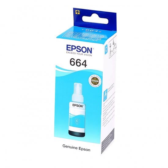 Чернило Epson Т6642 L100/L200/L300 Cyan