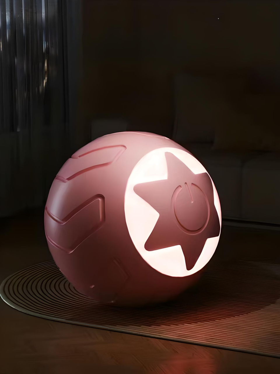 М'ячик кулька для котів USB smart зі світловою індикацією Rose (1920002721) - фото 5