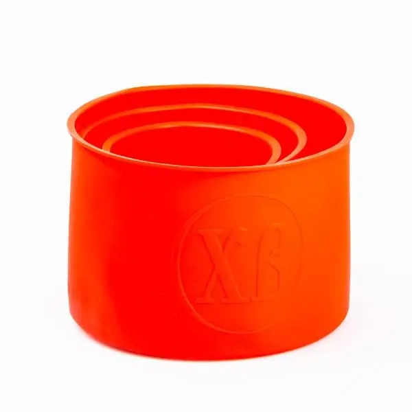 Набор форм для выпечки пасхи силиконовые 1,7/1/0,6 л 3 шт. Красный (6839) - фото 2