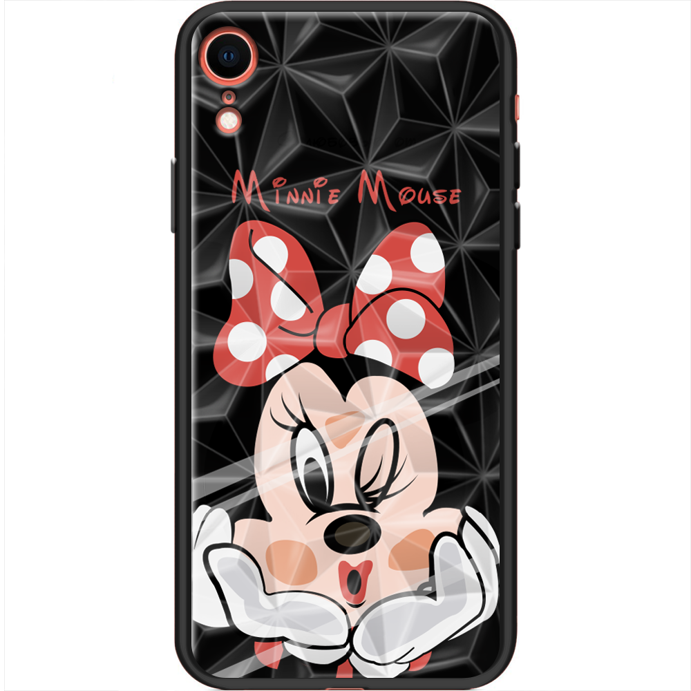 Чохол Boxface iPhone XR Lady M Чорний силікон із призмою(35417-cc59-37859)