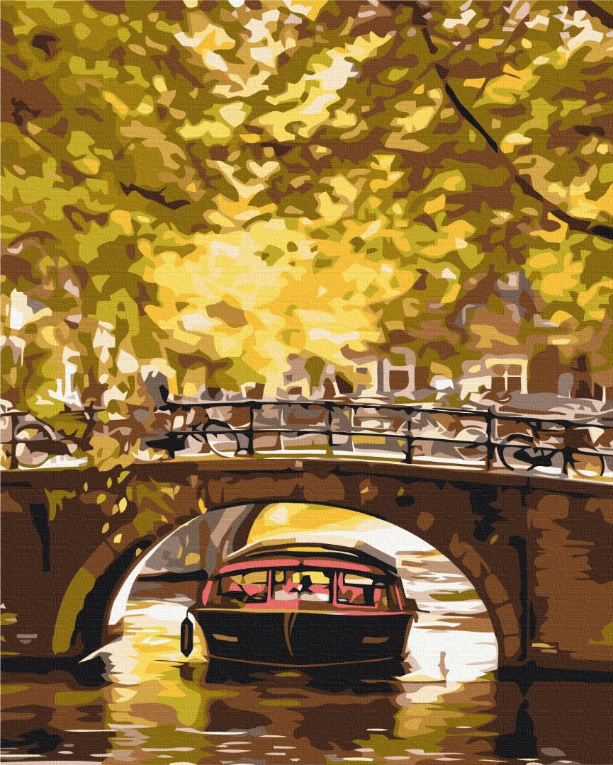 Картина по номерам Brushme Прогулка на лодке по каналам 48x60 см (BS52615L)