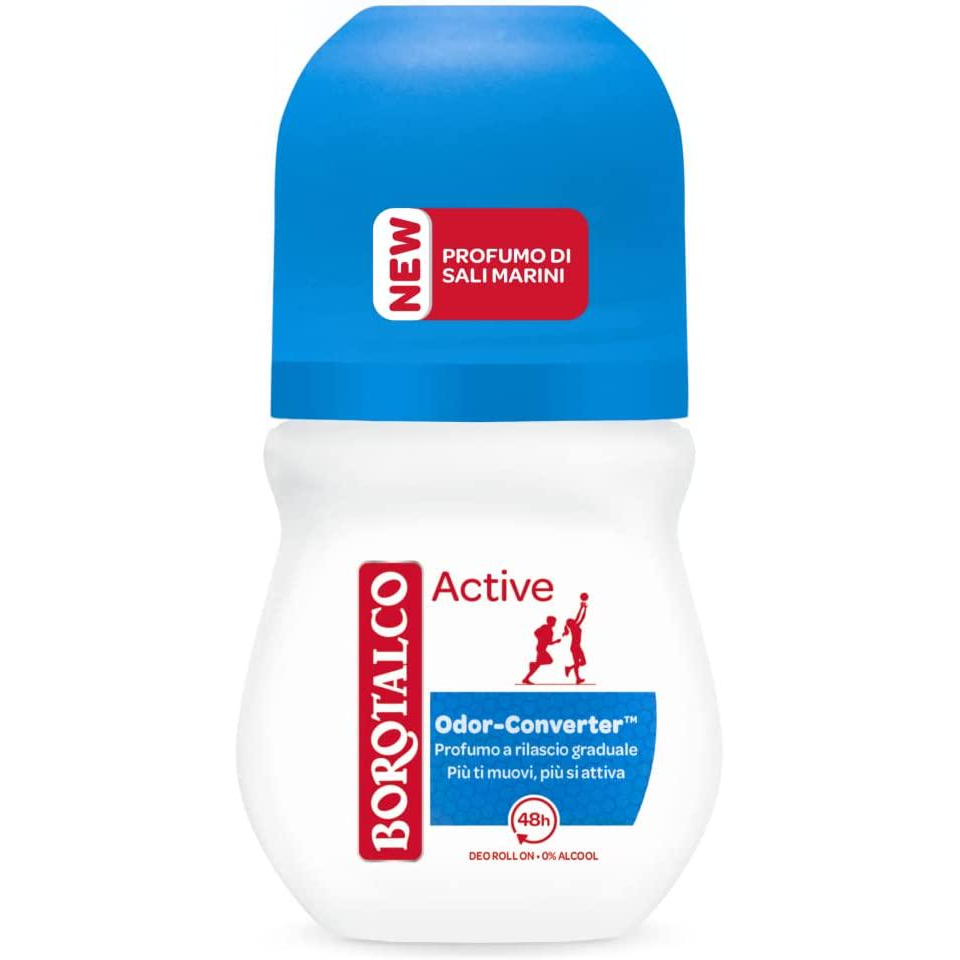 Дезодорант шариковый Borotalco Active Profumo di Sali Marini odor-converter 50 мл (1648757418)