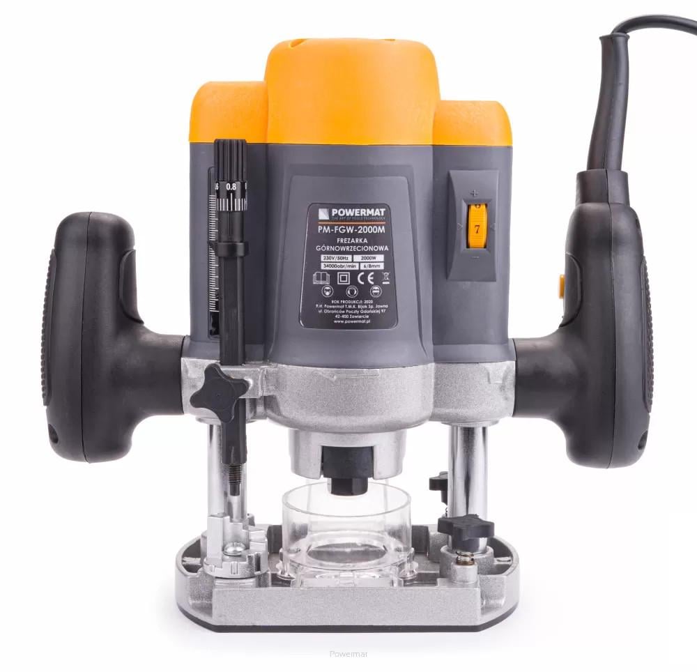 Фрезер Powermat PM-FGW-2000M 2538713852 2000 Вт 11 500-30 000 об/хв - фото 3 Фрезер Powermat PM-FGW-2000M 2538713852 2000 Вт 11 500-30 000 об/хв - фото 3