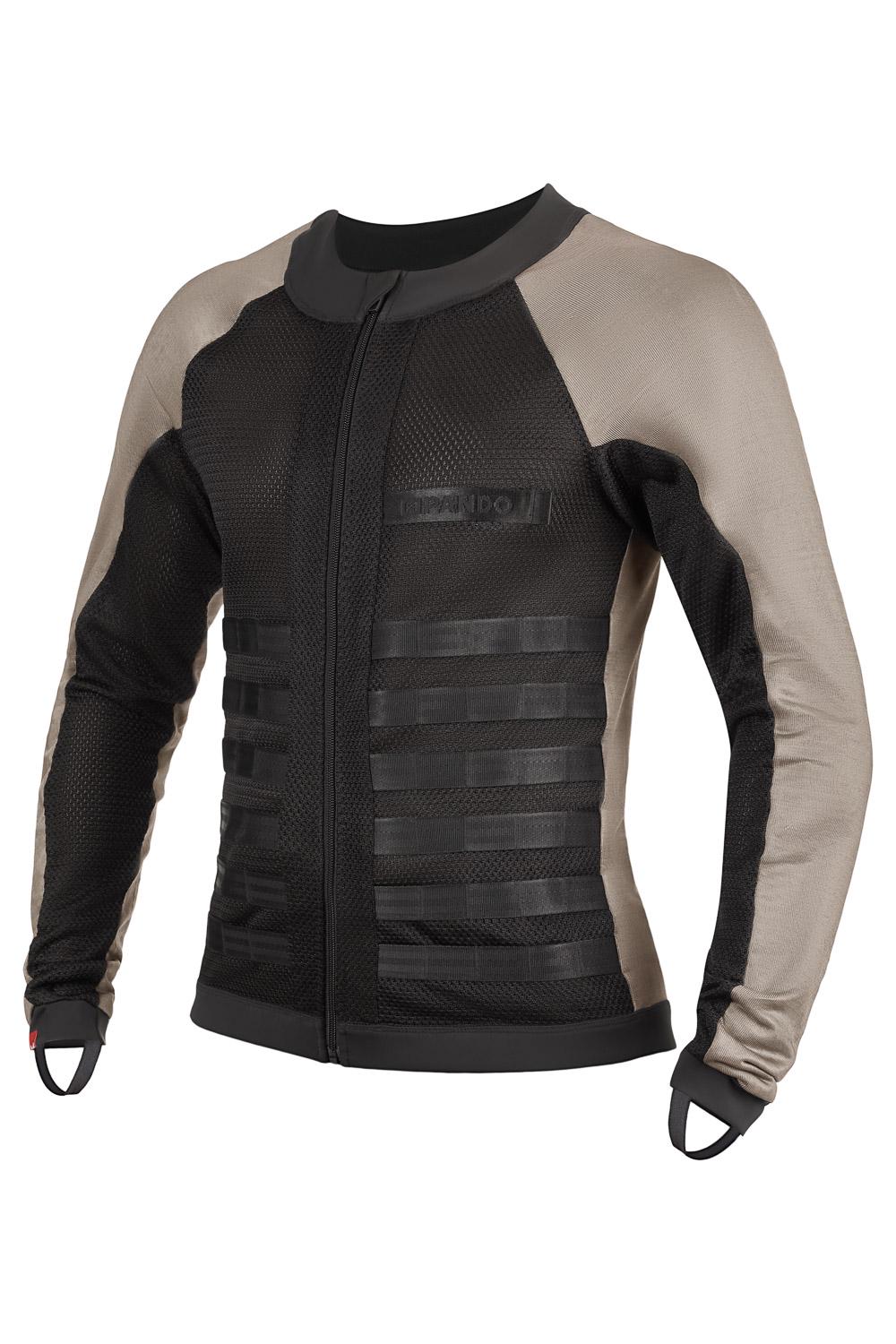 Комплект PandoMoto COMMANDO UH мотокуртка/рубашка/защита тела XL Grey (27614921)
