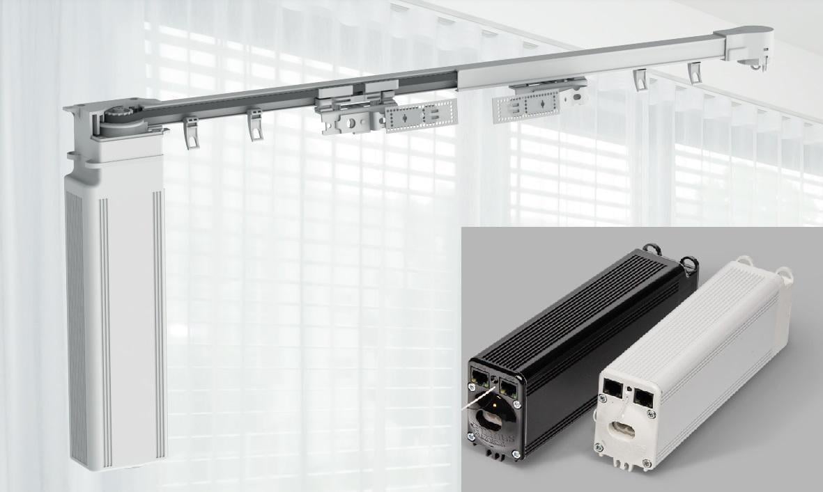 Електрокарниз Forest з мотором Shuttle M 250 см Чорний (2510673069) - фото 2 Електрокарниз Forest з мотором Shuttle M 250 см Чорний (2510673069) - фото 2