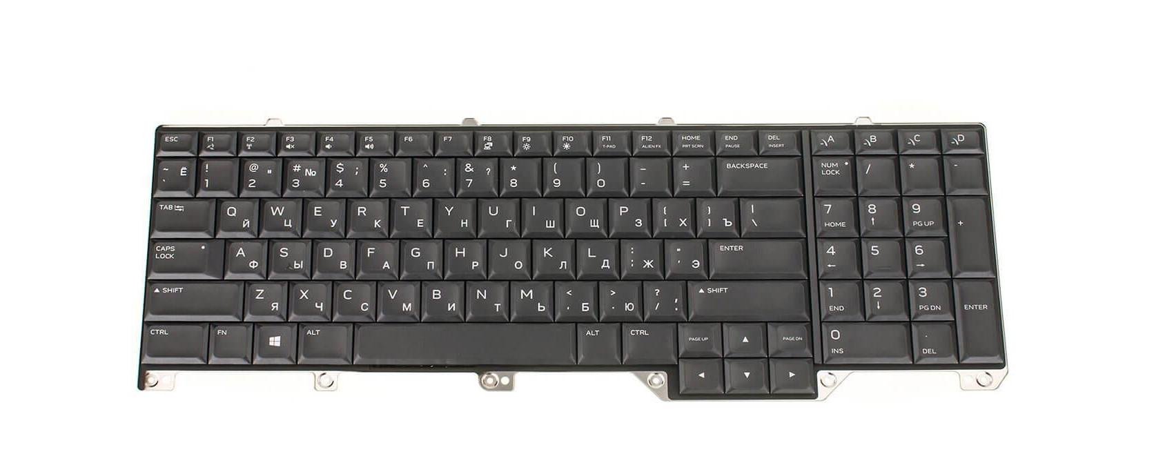 Клавиатура для ноутбука Dell Alienware 17 R5 с подсветкой клавиш (83161)