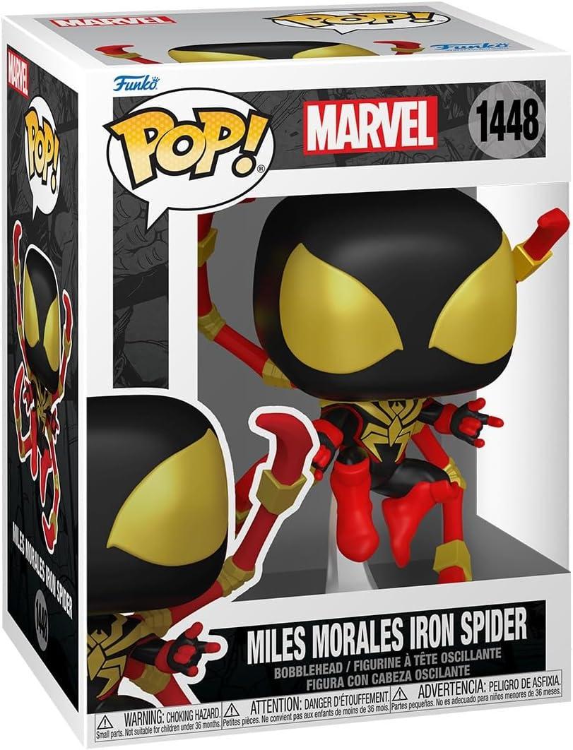 Игровая фигурка Funko POP! серии Marvel Spider-Man Comics Miles Is W/Chase Майлз Моралес Железный Паук (889698837538) Игровая фигурка Funko POP! серии Marvel Spider-Man Comics Miles Is W/Chase Майлз Моралес Железный Паук (889698837538)