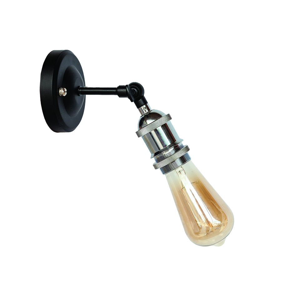 Бра Levistella Lofty с патроном AMP12 Черный/Хром (1963530224)