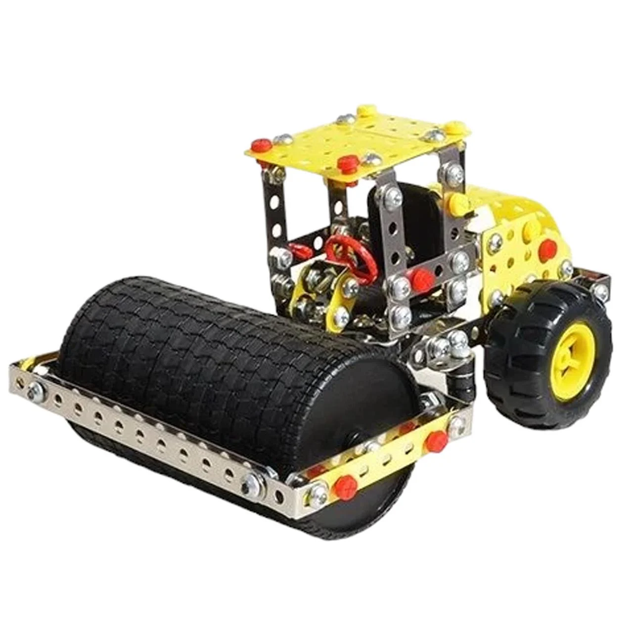 Конструктор для детей металлический Каток Асфальтоукладчик (2724579175)