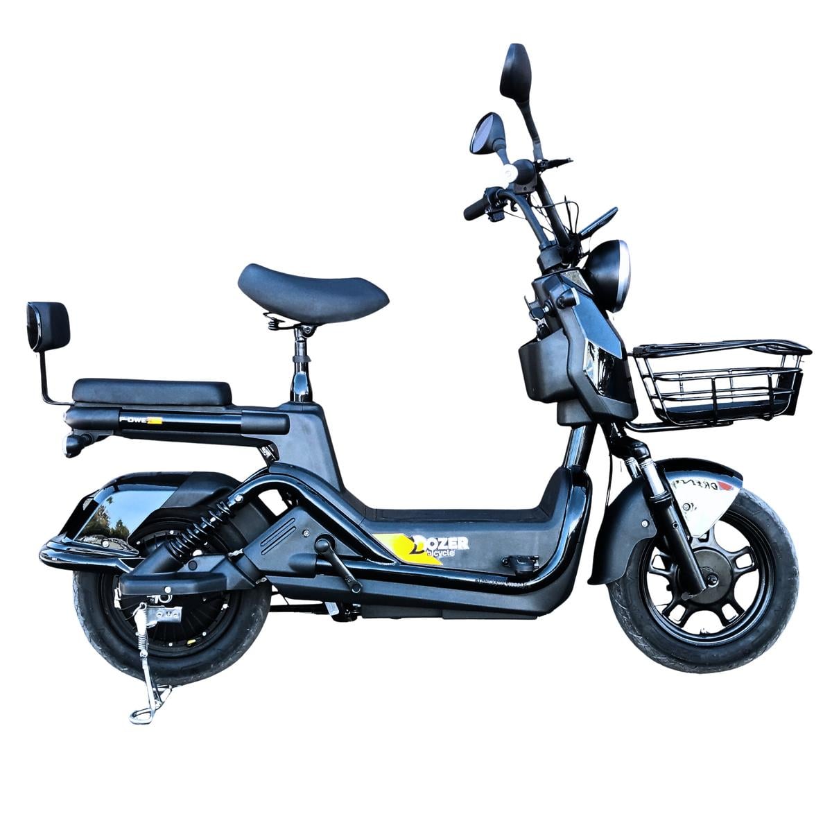 Электроскутер DOZER A-800 500 W 60 V 20 Ah двухместный 35 км/ч Черный (А0060677)