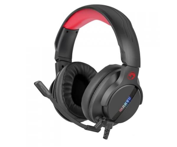 Наушники Marvo RGB-LED Black (HG9065)