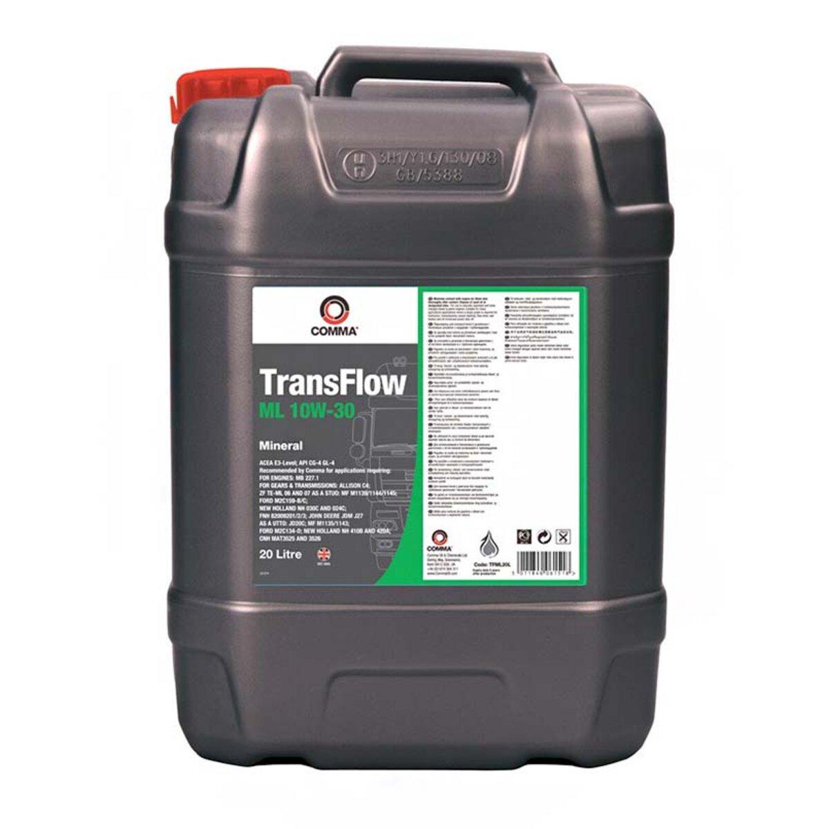 Моторное масло Transflow ML 10W-30 20 л (7854)