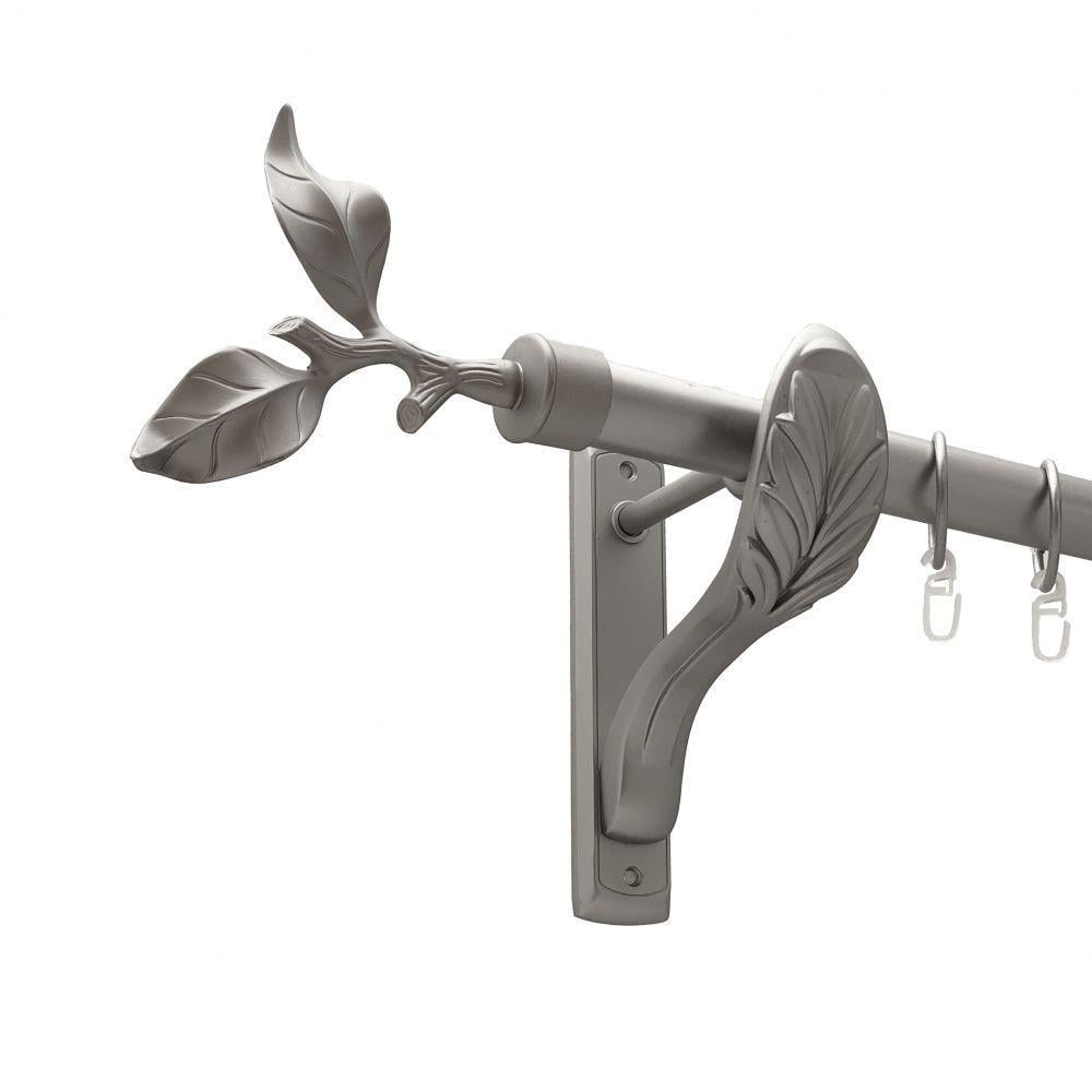 Карниз для штор Orvit Лист розы однорядный ретро 25 мм 200 см Сатин (000-9163)