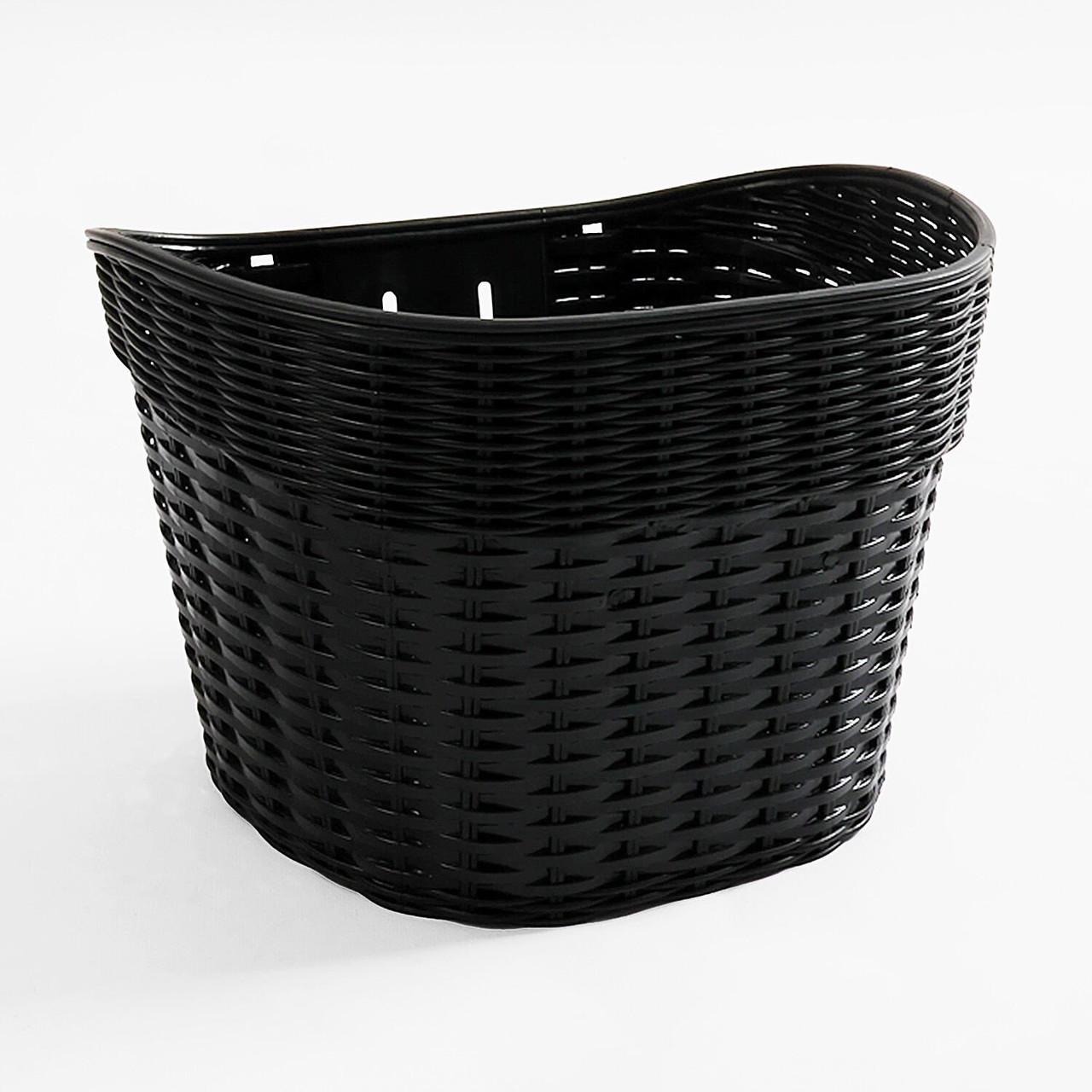 Корзина пластикова для міського велосипеда Чорний (HR-26315)