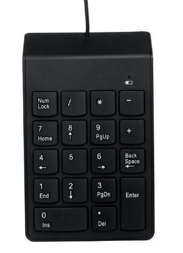 Клавіатура Gembird KPD-U-03 цифрова USB Чорний (2881184317)