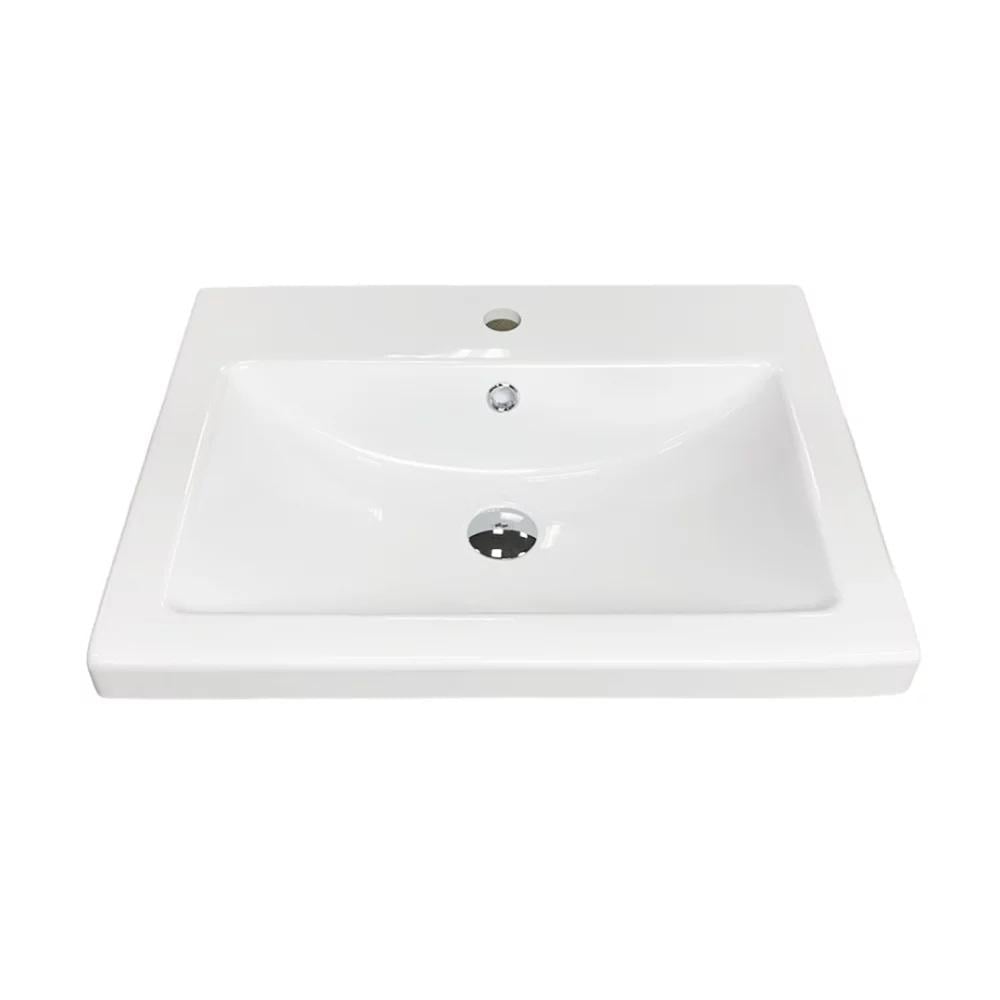 Тумба подвесная MEBLIBUD ERICA 50 с ящиком с умывальником Cers 50 см Белый (44361/3) - фото 4 Тумба подвесная MEBLIBUD ERICA 50 с ящиком с умывальником Cers 50 см Белый (44361/3) - фото 4